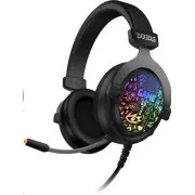 CONNECT IT DOODLE RGB gaming slušalice s mikrofonom, 2xJack + USB, crne