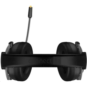 CONNECT IT DOODLE RGB gaming slušalice s mikrofonom, 2xJack + USB, crne