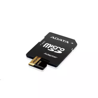 ADATA MicroSDXC kartica 64GB Premier Pro UHS-I V30S (R:100/W:80 MB/s) + SD adapter ADATA MicroSDXC kartica 64GB Premier Pro UHS-I V30S (R:100/W:80 MB/s) + SD adapter