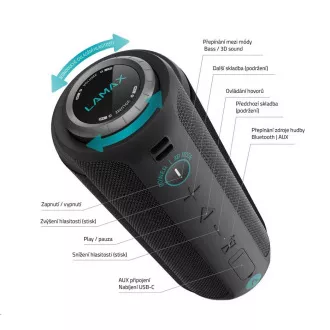 LAMAX Sounder2 Max Bluetooth zvučnik