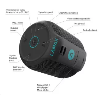 LAMAX Sounder2 Mini Bluetooth zvučnik