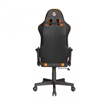 GEMBIRD Stolica za igranje / igraća stolica SCORPION 04, crna mreža, narančasta koža