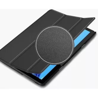 Tactical Book Tri Fold Case za iPad 10.2. 2020 / 10.2 2019 Crna
