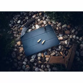 Tactical Book Tri Fold Case za iPad 10.2. 2020 / 10.2 2019 Crna