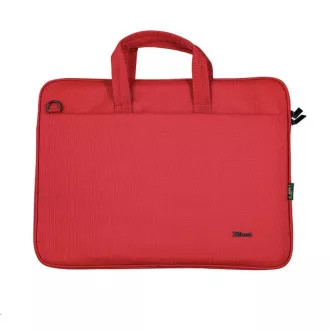 TRUST Laptop Case 16" Bologna Slim Laptop Bag Eco, crvena