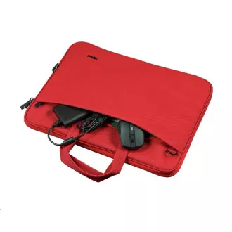 TRUST Laptop Case 16" Bologna Slim Laptop Bag Eco, crvena