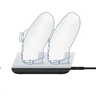 TRUST GXT 254 Duo priključna stanica za punjenje za PS5 stanicu za punjenje