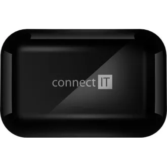CONNECT IT slušalice u uhu s True Wireless SonicBass mikrofonom, crne