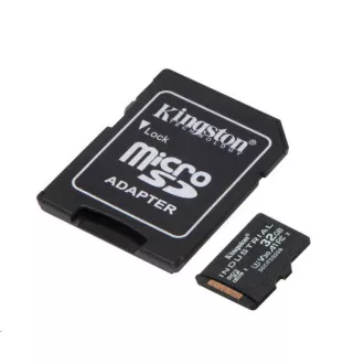 Kingston 32GB microSDHC Industrial C10 A1 pSLC kartica + SD adapter