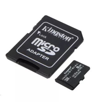 Kingston 8GB microSDHC Industrial C10 A1 pSLC kartica + SD adapter