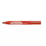 Marker Centropen 8550 za Flipchart crveni cilindrični vrh 2,5 mm
