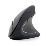 GEMBIRD miš MUSW-ERGO-01, vertikalni, bežični, USB prijemnik, crni