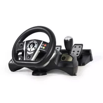 GEMBIRD Volan + pedale STR-M-01, PC / PS3 / PS4 / SWITCH