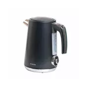 ORAVA Delux-1 kuhalo za vodu, 2200 W, 1,7 l, regulacija temperature, automatsko gašenje, nehrđajući čelik crni