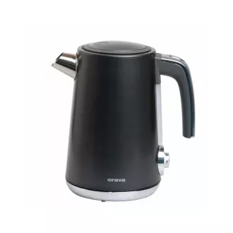 ORAVA Delux-1 kuhalo za vodu, 2200 W, 1,7 l, regulacija temperature, automatsko gašenje, nehrđajući čelik crni