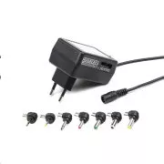 GEMBIRD Univerzalni AC-DC adapter EG-MC-008, 12W, 7 konektora