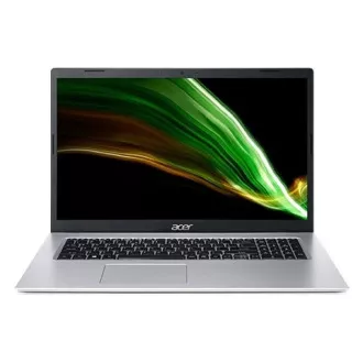 ACER NTB Aspire 3 (A317-53-36CN) - i3-1115G4, 17.3" FHD, 8GB, 512GBSSD, UHD Graphics, W11H, srebrna