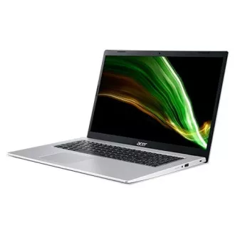 ACER NTB Aspire 3 (A317-53-36CN) - i3-1115G4, 17.3" FHD, 8GB, 512GBSSD, UHD Graphics, W11H, srebrna