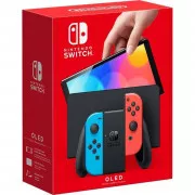 Nintendo Switch (OLED model) neon crveni i plavi set