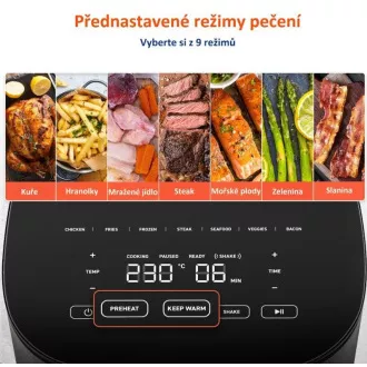 Cosori L501 PRO 4.7L – friteza na vrući zrak + 5x ražanj i roštilj. rešetka Cosori L501 PRO 4.7L – friteza na vrući zrak + 5x ražanj i roštilj. rešetka