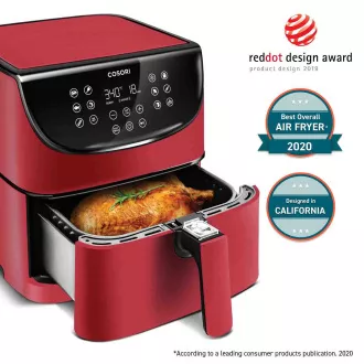 Cosori CP158-AF PREMIUM – friteza na vrući zrak 5,5L + 5x ražanj i roštilj. rešetka, ur Cosori CP158-AF PREMIUM – friteza na vrući zrak 5,5L + 5x ražanj i roštilj. rešetka, ur