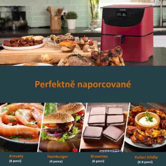 Cosori CP158-AF PREMIUM – friteza na vrući zrak 5,5L + 5x ražanj i roštilj. rešetka, ur Cosori CP158-AF PREMIUM – friteza na vrući zrak 5,5L + 5x ražanj i roštilj. rešetka, ur