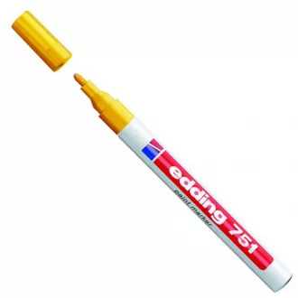 Marker Edding 751 lak žuti 1-2mm Marker Edding 751 lak žuti 1-2mm