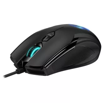 GENIUS miš GX GAMING AMMOX X1 600, žičani, 3200 dpi, RGB pozadinsko osvjetljenje, USB, crni
