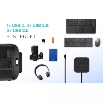i-tec USB-C HDMI DP priključna stanica, snaga isporuke 100 W i-tec USB-C HDMI DP priključna stanica, snaga isporuke 100 W