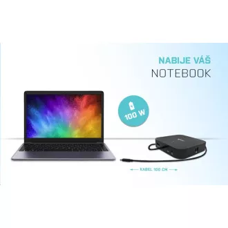 i-tec USB-C HDMI DP priključna stanica, snaga isporuke 100 W i-tec USB-C HDMI DP priključna stanica, snaga isporuke 100 W