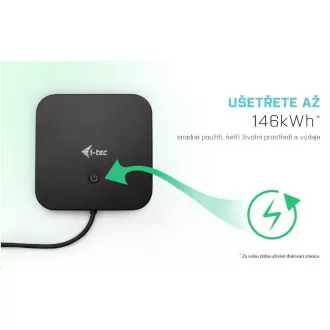 i-tec USB-C HDMI DP priključna stanica, snaga isporuke 100 W i-tec USB-C HDMI DP priključna stanica, snaga isporuke 100 W