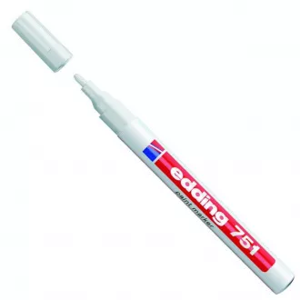 Marker Edding 751 lak bijeli 1-2mm Marker Edding 751 lak bijeli 1-2mm