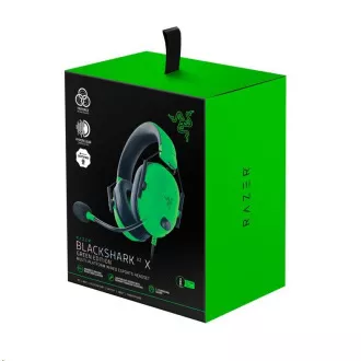 RAZER slušalice Blackshark V2 X, žičane, zelene