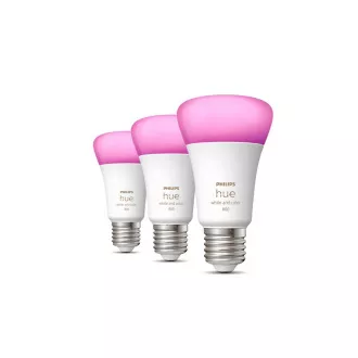 PHILIPS Hue bijela i boja Ambiance 6.5W 800 E27 3kom PHILIPS Hue bijela i boja Ambiance 6.5W 800 E27 3kom