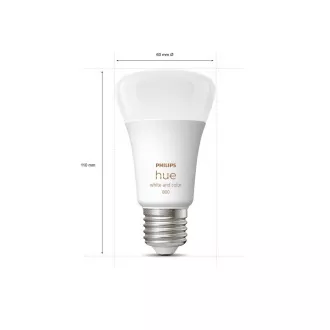 PHILIPS Hue bijela i boja Ambiance 6.5W 800 E27 3kom PHILIPS Hue bijela i boja Ambiance 6.5W 800 E27 3kom