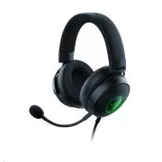 RAZER slušalice Kraken V3 Hypersense, USB, crne