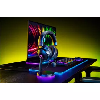 RAZER slušalice Kraken V3 Hypersense, USB, crne