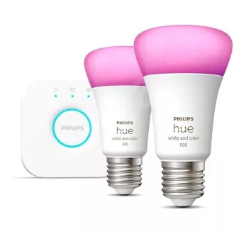 Philips Hue White and Colour Ambiance 9W 1100 E27 mali početni kit Philips Hue White and Colour Ambiance 9W 1100 E27 mali početni kit