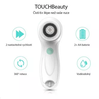 TOUCHBeauty 0759A Četkica za čišćenje kože 3 u 1 roza TOUCHBeauty 0759A Četkica za čišćenje kože 3 u 1 roza
