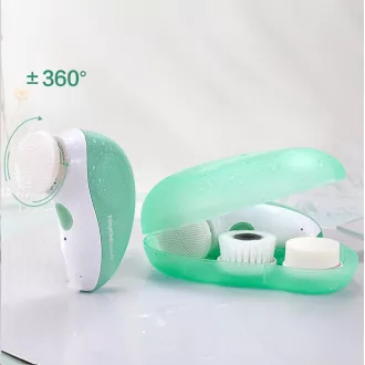TOUCHBeauty 1387A Četkica za čišćenje kože 3 u 1 zelena