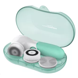 TOUCHBeauty 14838 Četkica za čišćenje kože 3 u 1 zelena