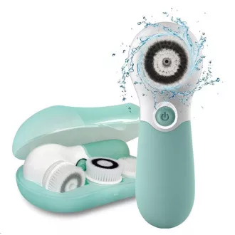 TOUCHBeauty 14838 Četkica za čišćenje kože 3 u 1 zelena