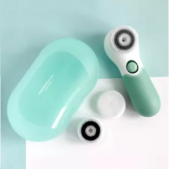 TOUCHBeauty 14838 Četkica za čišćenje kože 3 u 1 zelena