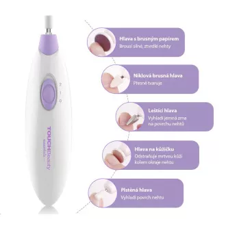 TOUCHBeauty 1039 Brusilica za manikuru i pedikuru 5 u 1 TOUCHBeauty 1039 Brusilica za manikuru i pedikuru 5 u 1