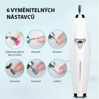 TOUCHBeauty 1733 Brusilica za manikuru i pedikuru 6 u 1