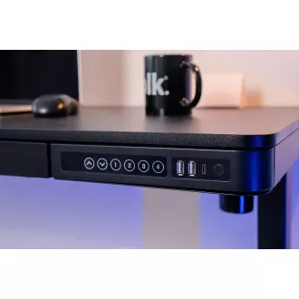 Delso WORKSTATION Električni stol podesiv po visini crni Delso WORKSTATION Električni stol podesiv po visini crni