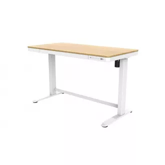 Delso WORKSTATION Električni stol podesiv po visini hrast / bijeli Delso WORKSTATION Električni stol podesiv po visini hrast / bijeli