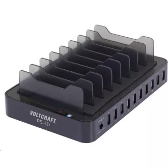 CONRAD USB stanica za punjenje sa stalcima za mobilne telefone i tablete VOLTCRAFT PS-10 10 x USB CONRAD USB stanica za punjenje sa stalcima za mobilne telefone i tablete VOLTCRAFT PS-10 10 x USB