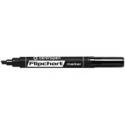 Marker Centropen 8560 za Flipchart crni klinasti vrh 1-4,6 mm