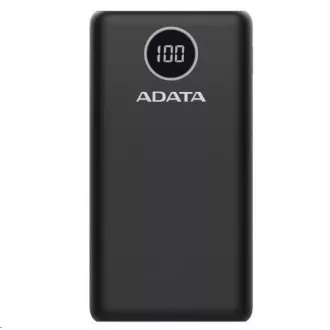 ADATA PowerBank P20000QCD - vanjska baterija za mobitel/tablet 20000mAh, 2, 1A, crna ADATA PowerBank P20000QCD - vanjska baterija za mobitel/tablet 20000mAh, 2, 1A, crna